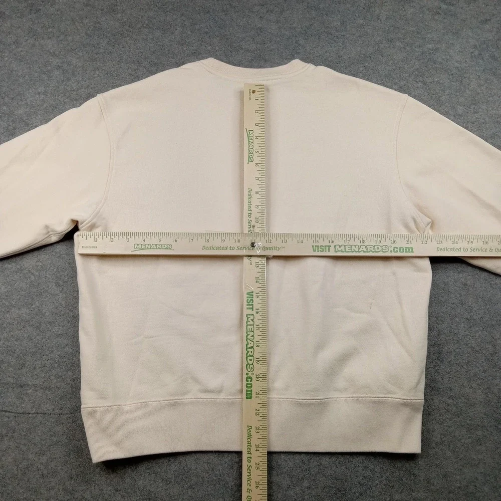 Adidas Sweatshirt Mens Large White Pharrell Williams Pullover Crewneck H58310‎